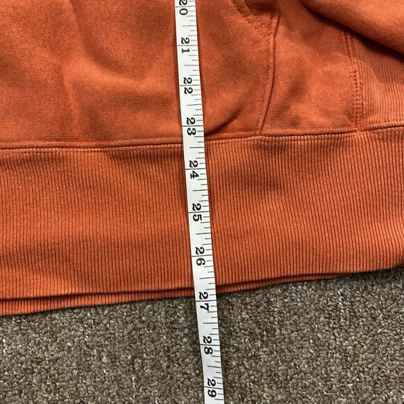 Champion Reverse Weave Men's Hoodie Orange Sweatshirt New York Since 1919 Medium - Picture 6 of 9